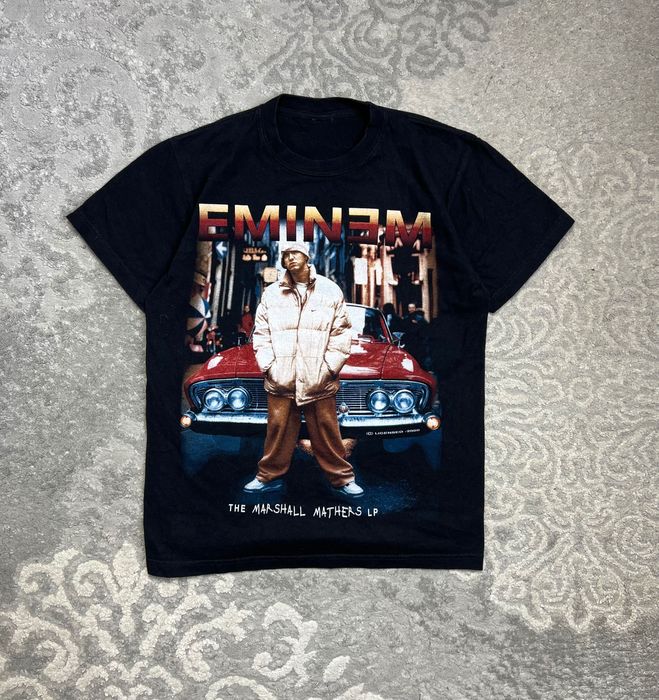 Koszulka Eminem Vintage 90’s Black Hip Hop Rap Tshirt