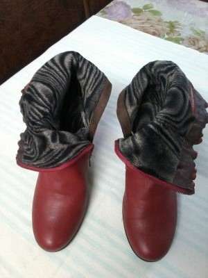 Шкіряні сапоги модні