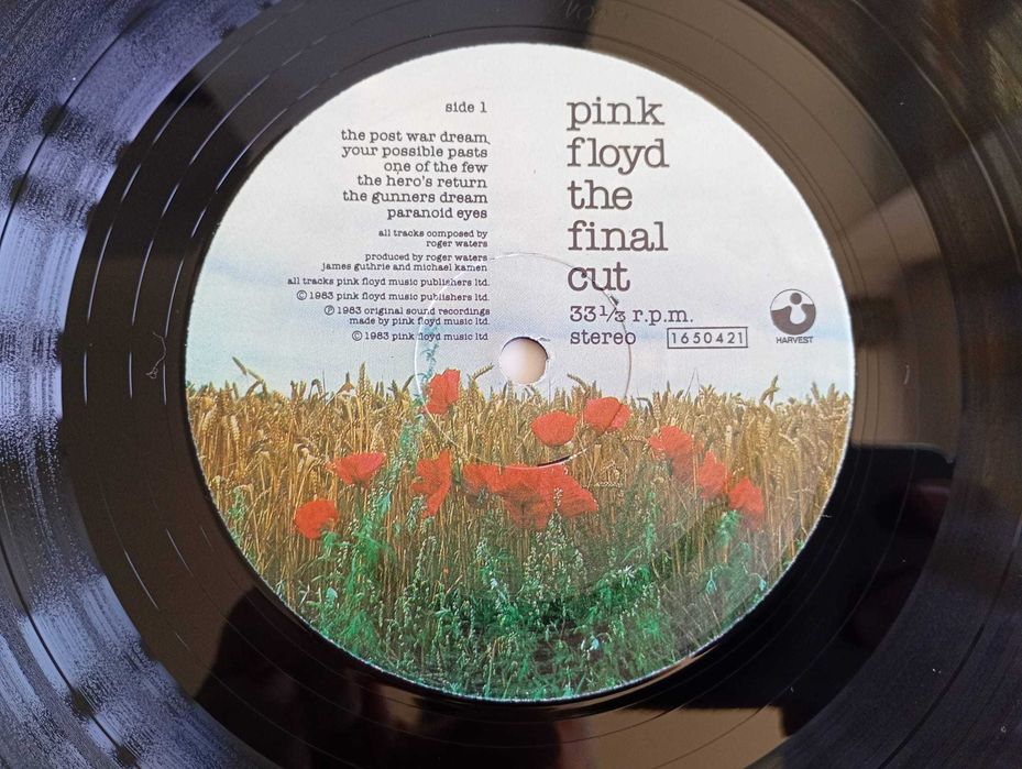 Pink Floyd – The Final Cut • Edição Original • Excelente Estado