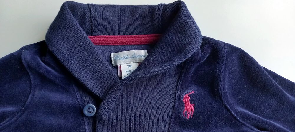 Jak Nowy! Ralph Lauren, pajac pajacyk, roz. 62cm