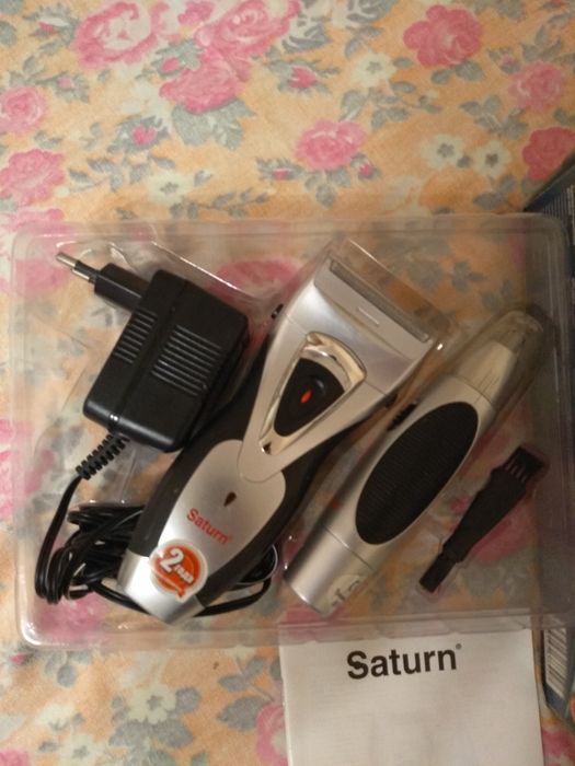 Электробритва SATURN st-nc7392, с тримером для носа,ушей.