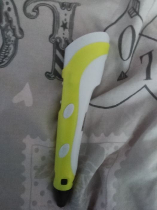 3D ручка жовтого кольору