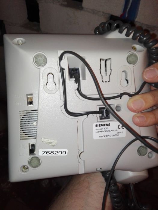 Telefon stacjonarny Siemens euroset 2005