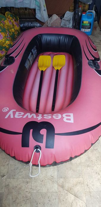 Ponton dlugość 180cm + wiosla. (Materac)