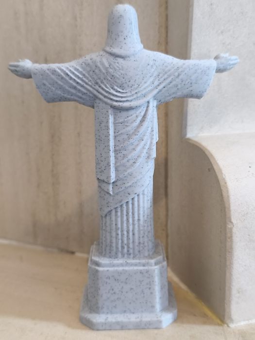 Cristo Redentor 3D PLA cor mármore
