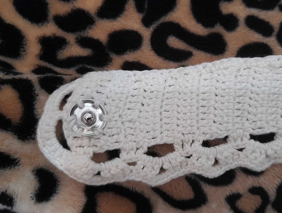 Top em croché feito à mão