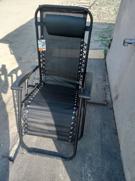 Стул-шезлонг 165х65х110 см ПВХ (Акция)