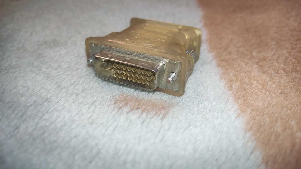 DVI I 24+5 to VGA порт переходник