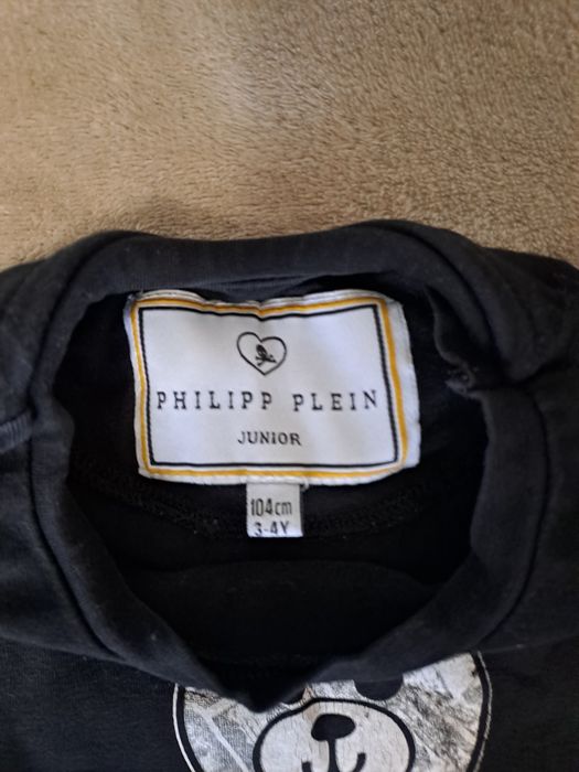 футболка з довгими рукавами Philipp Plein Paisley Teddy Bear.