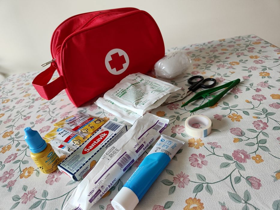 Kit primeiros socorros