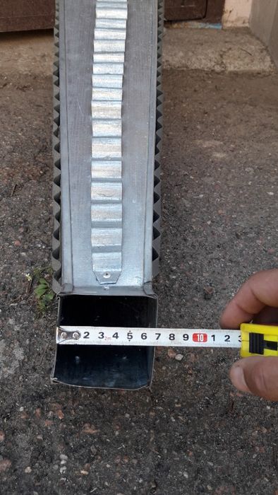 Водосточна воронка оцинковка