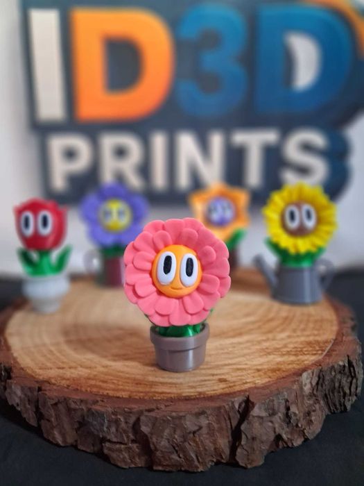 Impressão 3D - Coleção de plantas (mini) conjunto 1/3 (Preço Sob-consulta)
