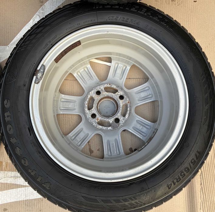 UNIKATOWE felgi aluminiowe 14 cali 4 x 100 oryginalne firmy BORBET