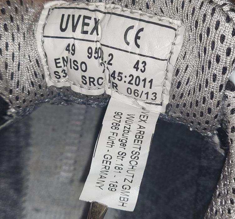 Взуття із захищенем носком Uvex gtx Xenova (28,5 см)