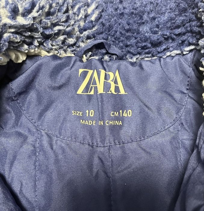 Тепла дитяча куртка Zara Тедді