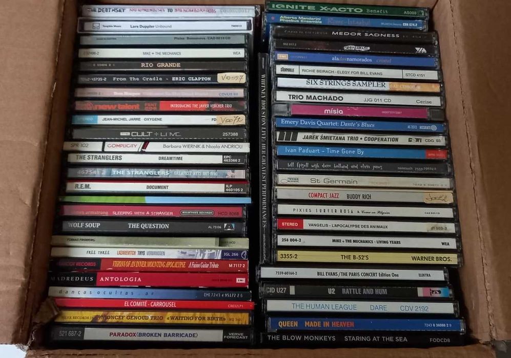 Lote de CD`s Originais Rock, Africa, Pop, Brasil, Indie, Jazz