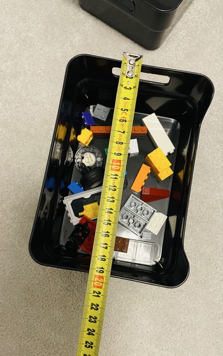 9 x pojemnik do segregowania np Lego