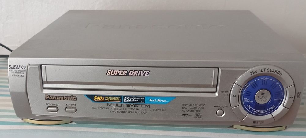 Продаю відеомагнітофон Panasonic NV-SJ5MK2 (Super Drive / Multi System ...