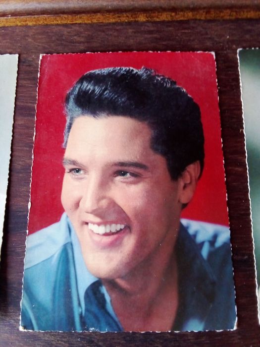 Postais antigos de Elvis Presley
