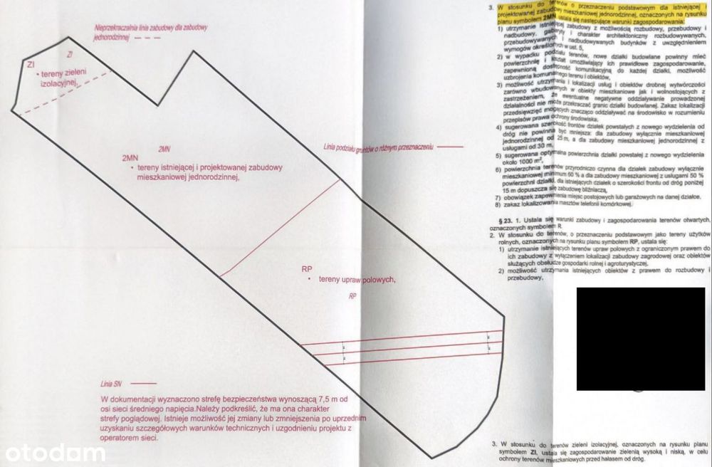 Teren inwestycyjny 3,87 ha ( pozwolenie na budowę, MPZP ) - Widok 2