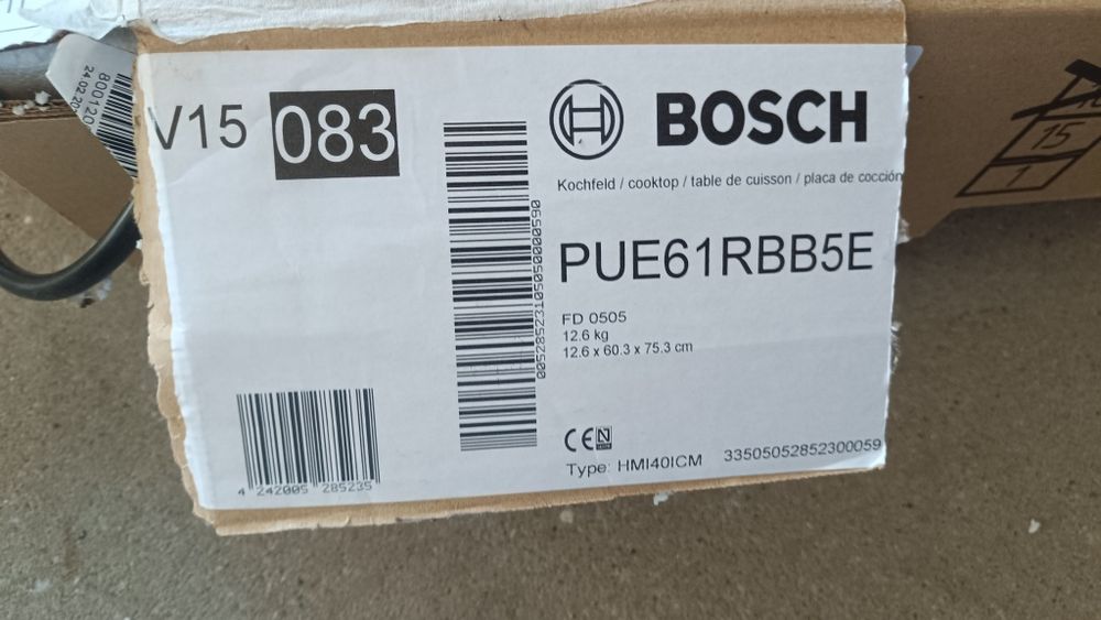 Płyta indukcyjna Bosch