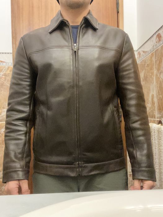 Casaco cabedal Zara - como novo Tamanho S