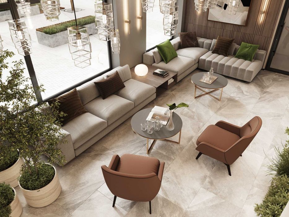 2-кім. квартира, 70.17 м² у ЖК з закритим двором