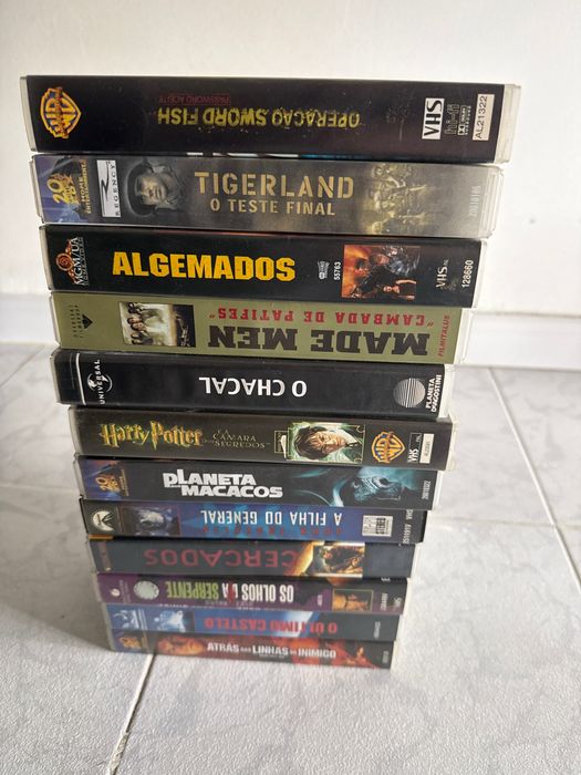 Cassetes video e dvds