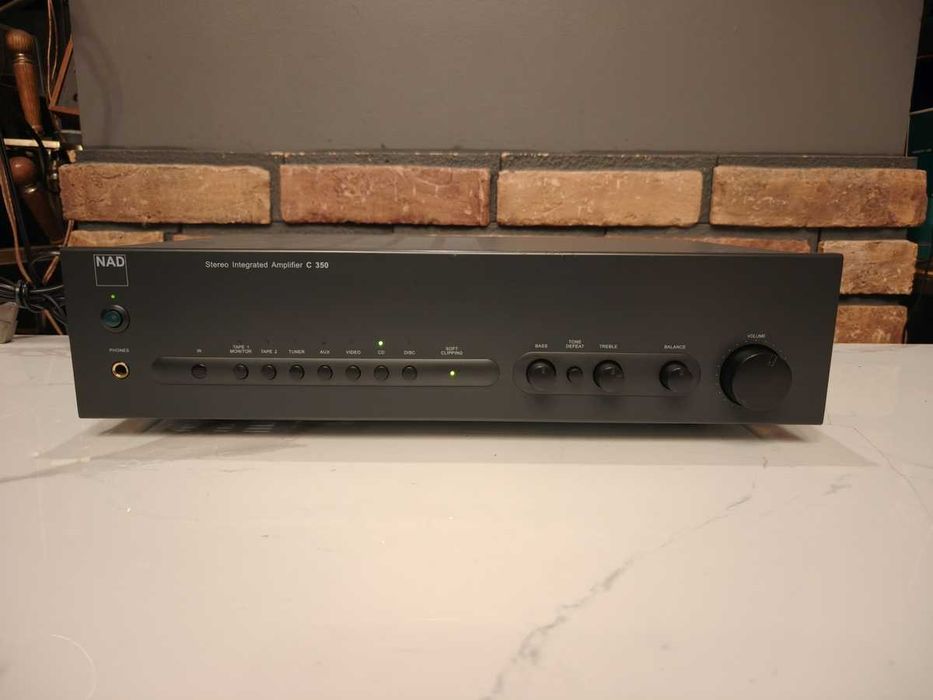 NAD C350 ! Porządny wzmacniacz STEREO ! Wysoki model