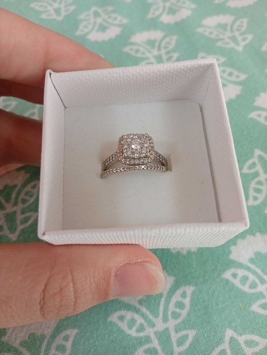 Anel pedido diamante