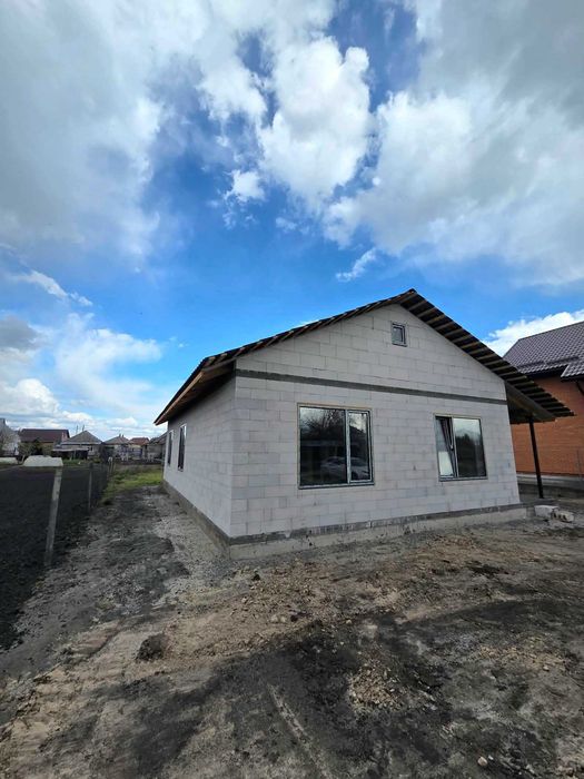 Будинок 110м2 на 7 сотках, 3 спальні +кухня-вітальня