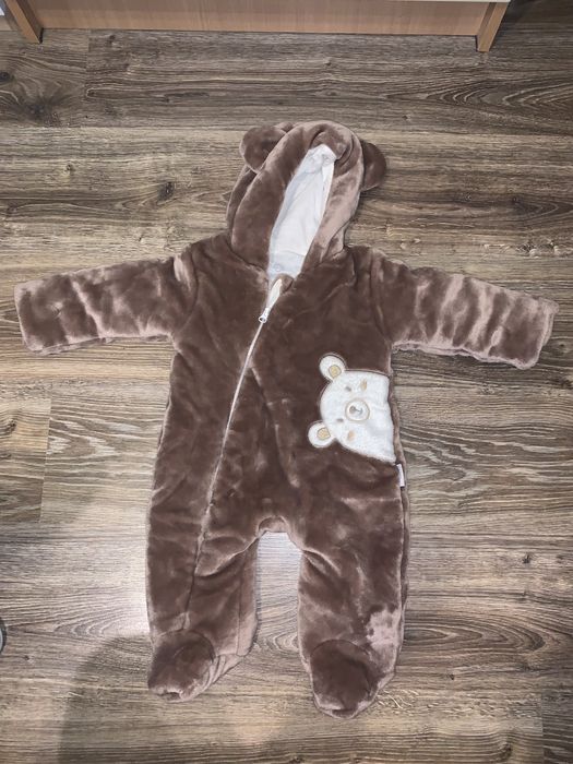 Продам плюшевый, тёплый ромпер - комбинезон