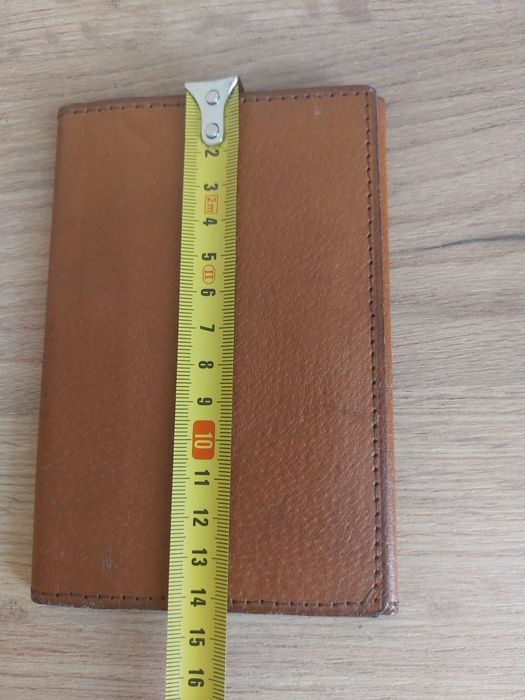 Zestaw organizer Memofix portfel etui na dokumenty paszport skóra pakiet