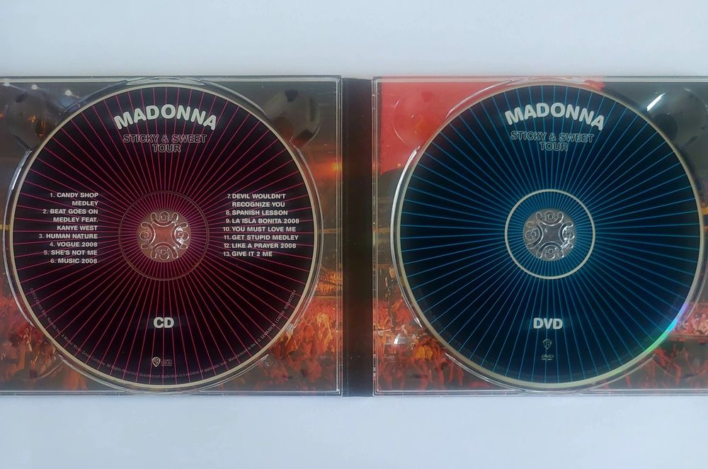 DVD + CD - Madonna 2008