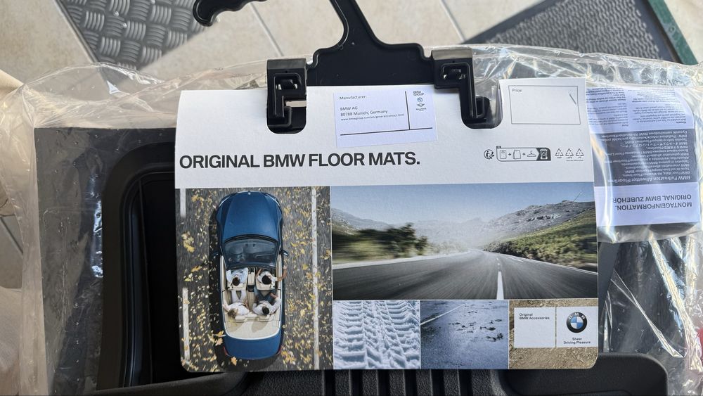 Tapedes Borracha NOVOS Originais BMW e/1 e/2 F40,F44,F70,F74