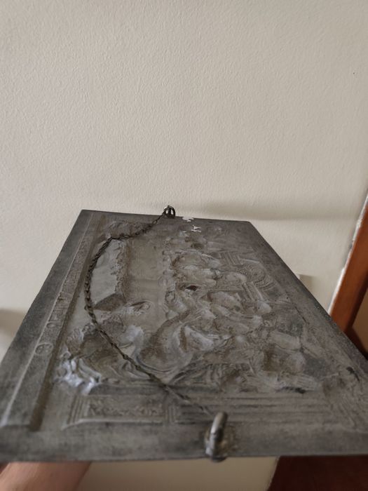 Quadro Última Ceia de Jesus em Metal
