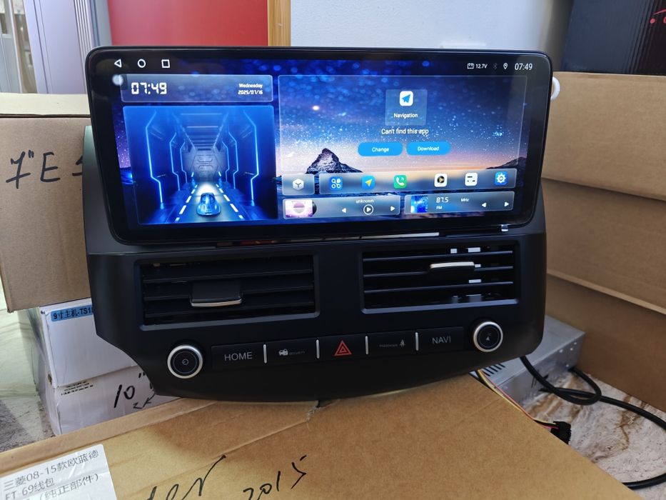 Штатная магнитола  Mitsubishi outlander android  GPS