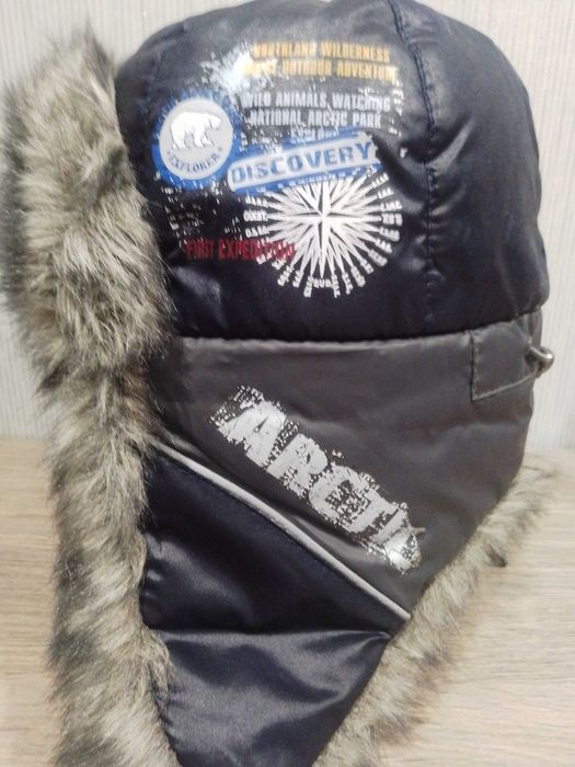 Дитяча зимова шапка вушанка Gap Klimani