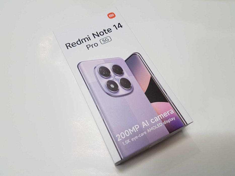 XIAOMI REDMI NOTE 14 PRO 5G ! 8/256GB ! Sklep ! Gwarancja ! Wysyłka !