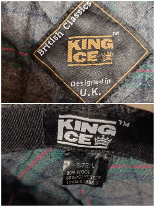 Кепка хулиганка восьмиклинка king ice, картуз, капелюх L 57- 58