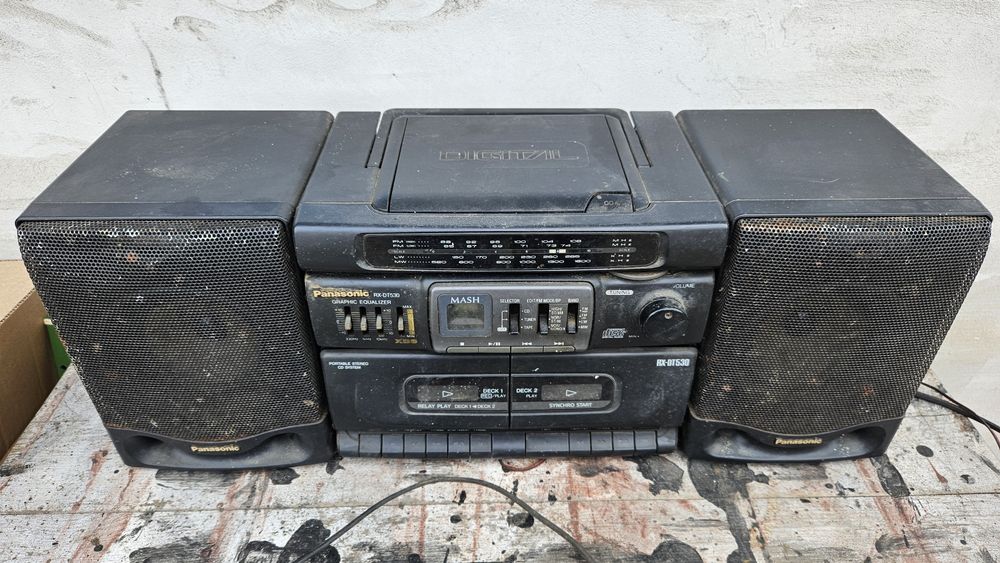 Panasonic  RX-DT530 wieża boombox radio, kaseta, cd