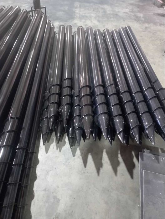 Свая одновиткова,геошуруп,многовитковая,фундамент