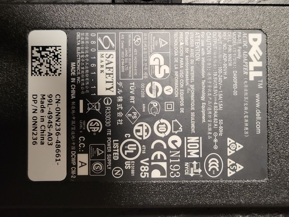 Carregador Dell DA90PE0-00