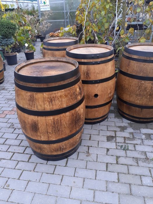 Beczka drewniana dębowa szczelna  Barrique 225 litr.