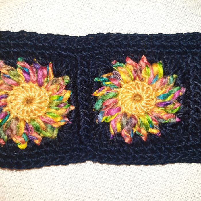 Opaska na głowę  handmade  wełna