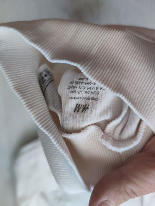Котоновий костюм для дитини h&m 68см