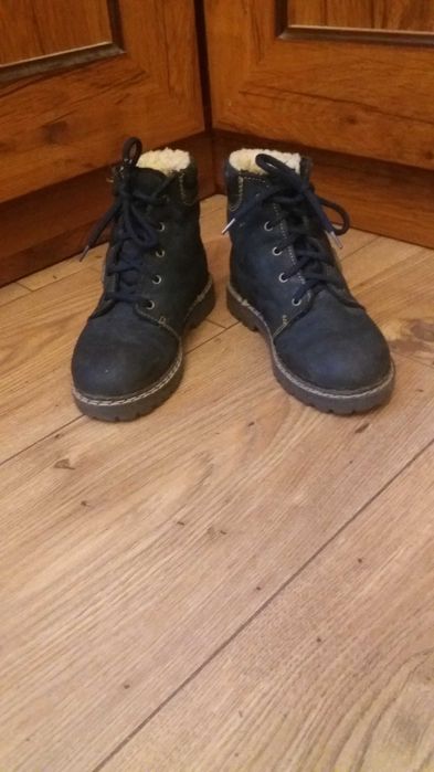 Buty zimowe ocieplane trapery r.28