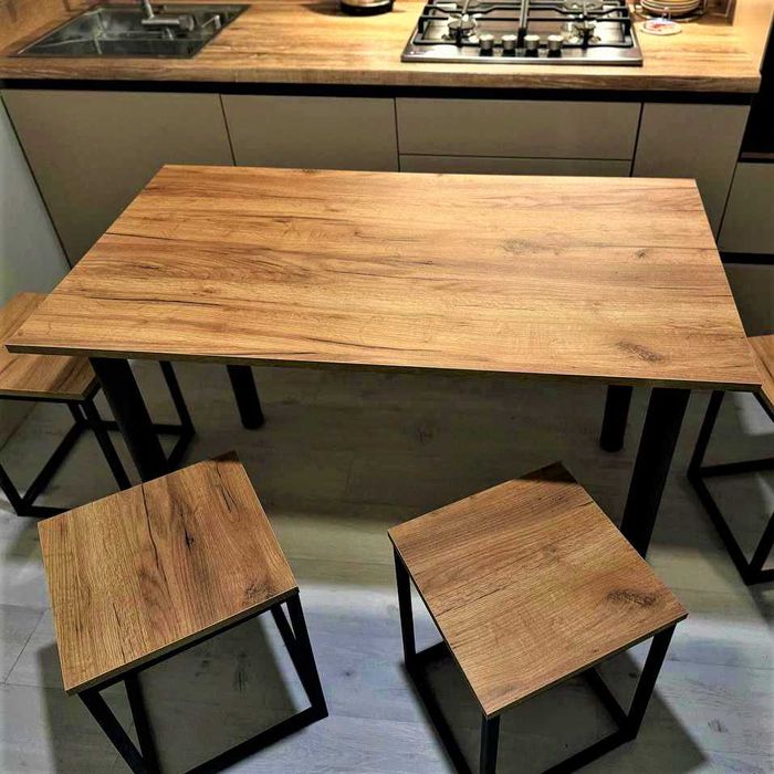 Стол Кухонный на металлических ножках Стіл Компьютерный Офисный