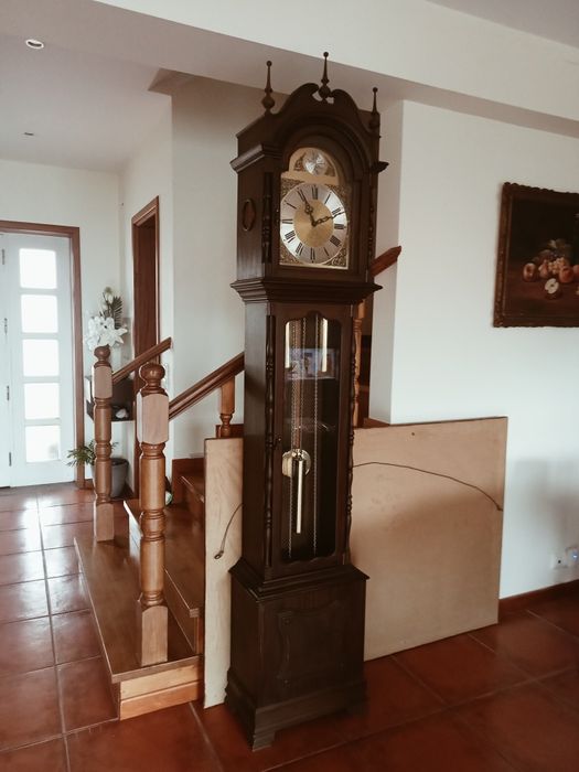 Relógio de sala Tempus Fugit
Vendo magnífico relógio de sala (reló