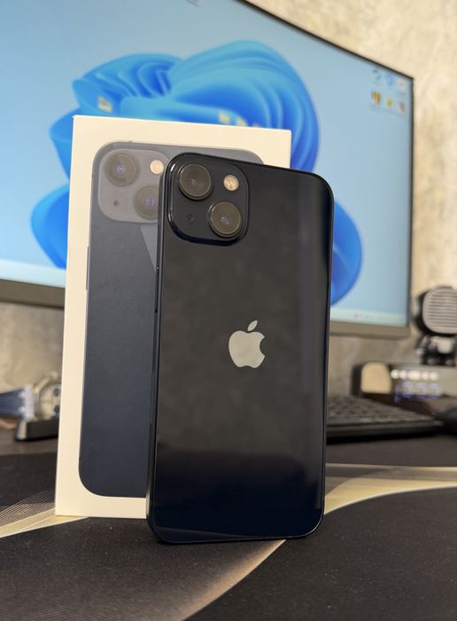 iPhone 13 128Gb | Идеал | АКБ 82% | Полный комплект | Гарантия | Айфон